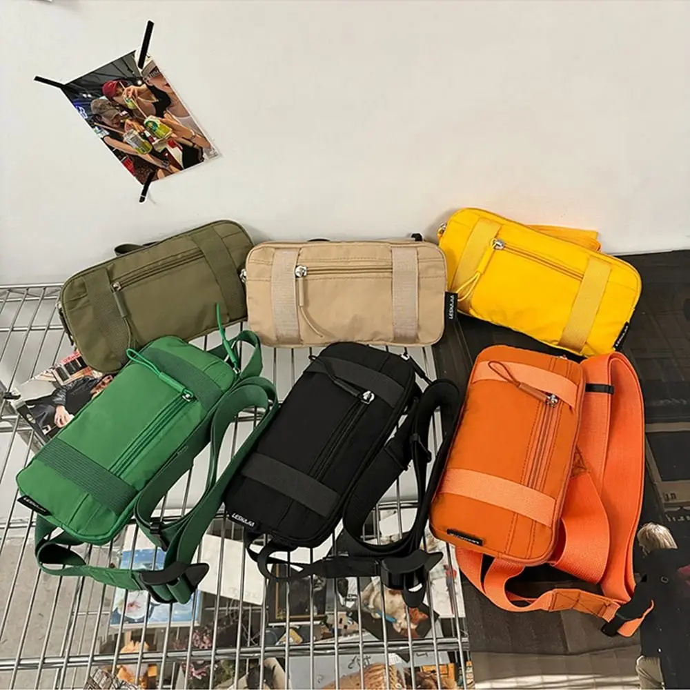 

Multifunctional Men's Chest Bag Large Capacity Sports Fanny Pack Adjustable Shoulder Crossbody Phone Pouch