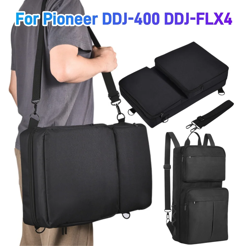 

Рюкзак для диджеев для Pioneer DDJ-400/DDJ-FLX4, чехол для диджейского микшера Roland DJ-202, дорожный чехол с регулируемым плечевым ремнем
