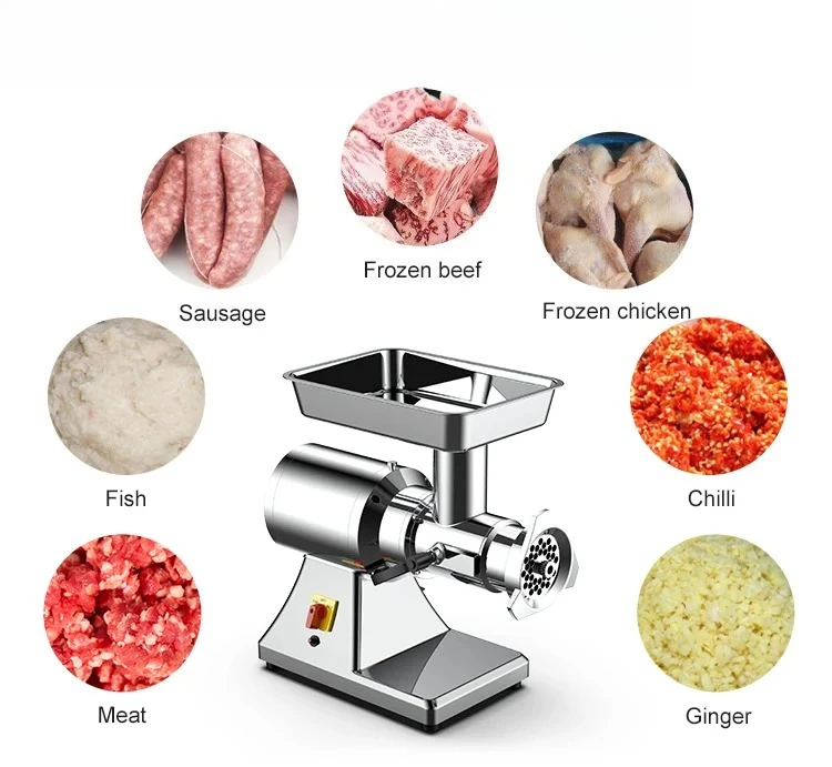 Electric Meat Mincer Commercial/ Meat Grinder Sausage Maker/ Food Processors
