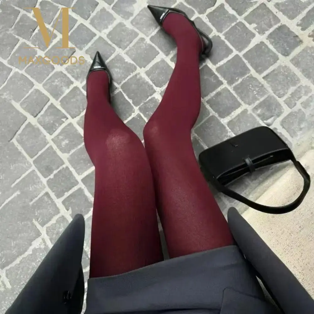 

Stylish Slim Fit High Pantyhose Sexy Style Retro Hottie Sexy Tights Super Elastic Female Stockings Women