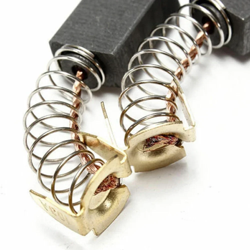 

Motor Carbon Brushes 10pcs 15mm x 10mm x 6mm Enhance For Power Tool Efficiency for Electric Hammer and Drill Applications