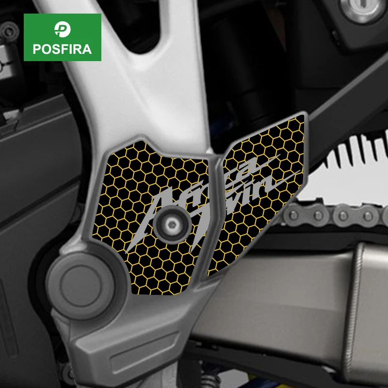 

Наклейка-деколь POSFIRA на подножку мотоцикла для Honda Africa Twin CRF 1100 Adventure Sports 2020-2024 2025, аксессуары