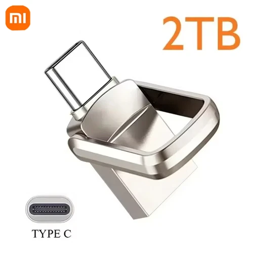 Imagen 2 del producto Xiaomi-disco U USB 3,2, interfaz tipo C, teléfono móvil, ordenador, transmisión recíproca, memoria USB portátil, 2TB, 1TB, 256GB, 128GB, 512GB