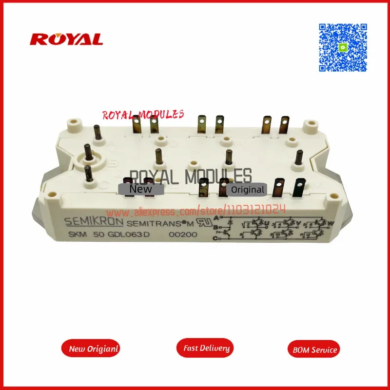 

SKM50GDL063D Новый МОДУЛЬ IGBT