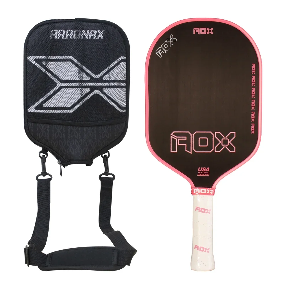 

Arronax холодный пресс Pickleball Paddle из стекловолокна, одобренный USAPA, набор Pickleball, спортивная уличная пляжная теннисная ракетка, мяч для крикета