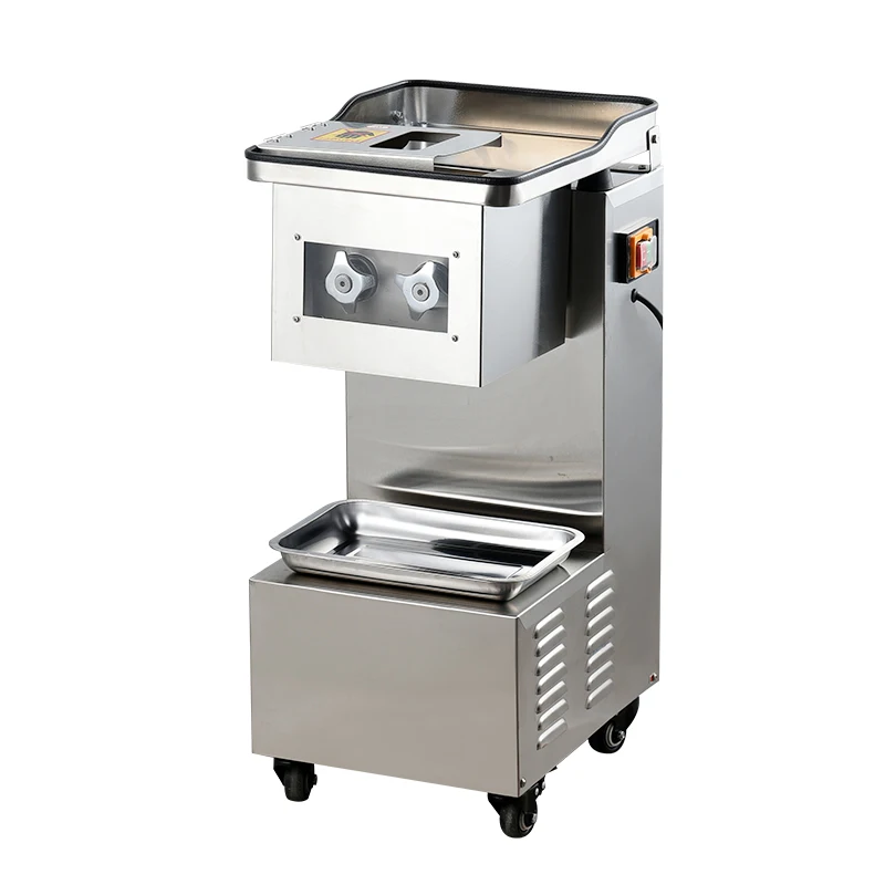Commercial Multi-functional Fully Auto Table Fresh Raw Meat Shredded Thin Sliced Meat Slicer Dicer Machine
