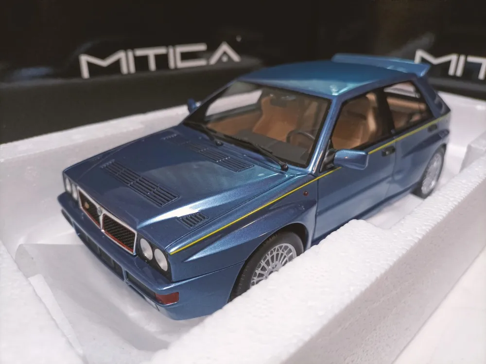 MITICA 1:18 Delta Evo II Simulation Limited Edition Resin Metal Static Car Model Toy Gift