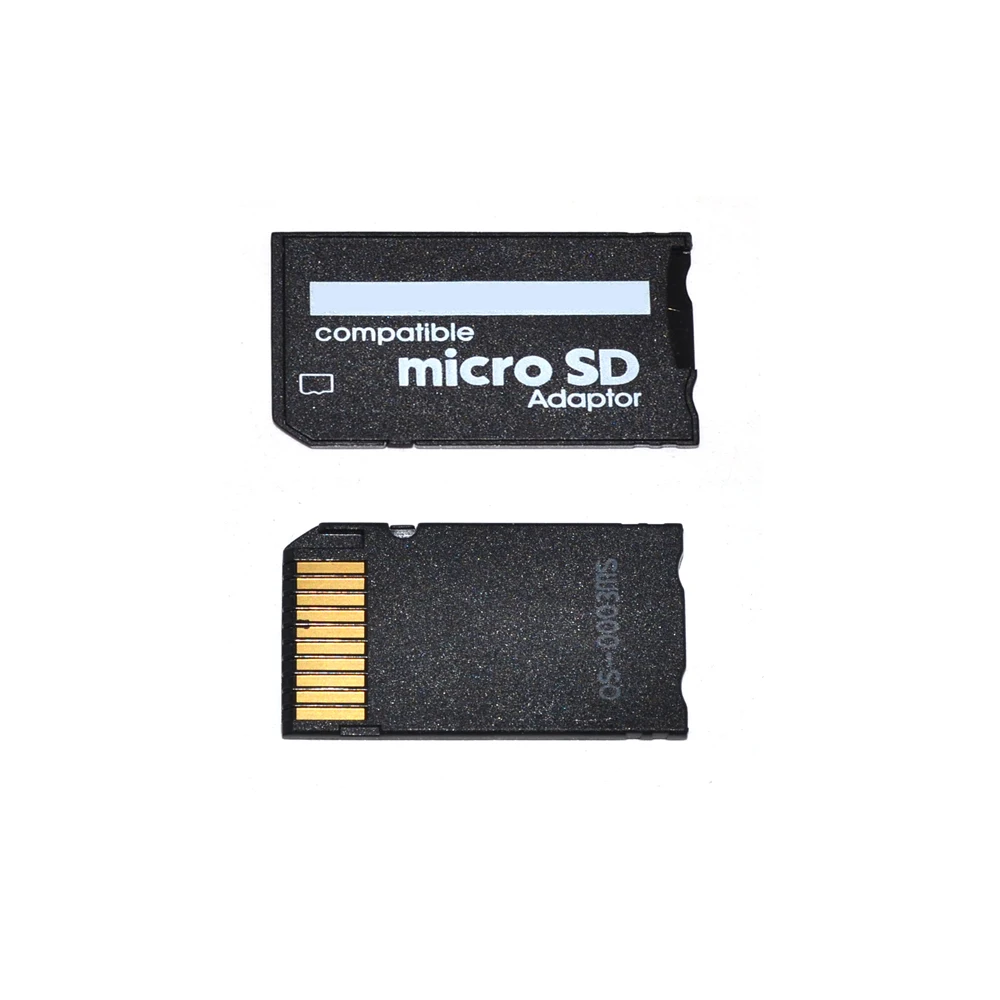 

100pcs For Micro SD SDHC TF to MS Memory Stick for Pro Duo Card Adapter Converter Memory Stick For PSP 1000 2000 3000