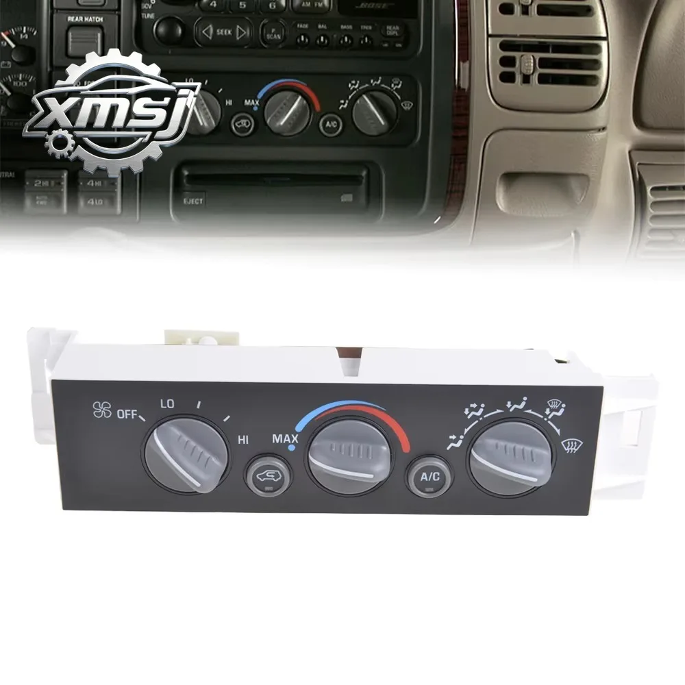 599-007 A/C Heater Climate Control Pannel Air Condition Module for Chevy Tahoe GMC Yukon C/K1500 2500 1996-2000