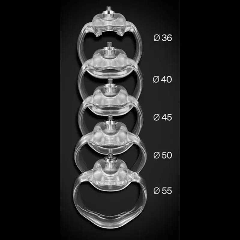 Dispositivo de Castidad masculina de resina HT-V5 Click & Lock Cobra Gabbia para pene Anillo para pene Bloqueo de manga Jaula para pene Cinturón de Bondage Fetiche Juguete sexual para hombres