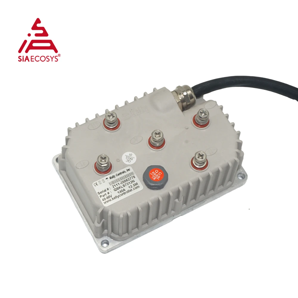 Kelly KLS7212N-controlador de MOTOR sin escobillas SINUSOIDAL para e-scooter de 1000W-1200W, 30V-72V, 140A