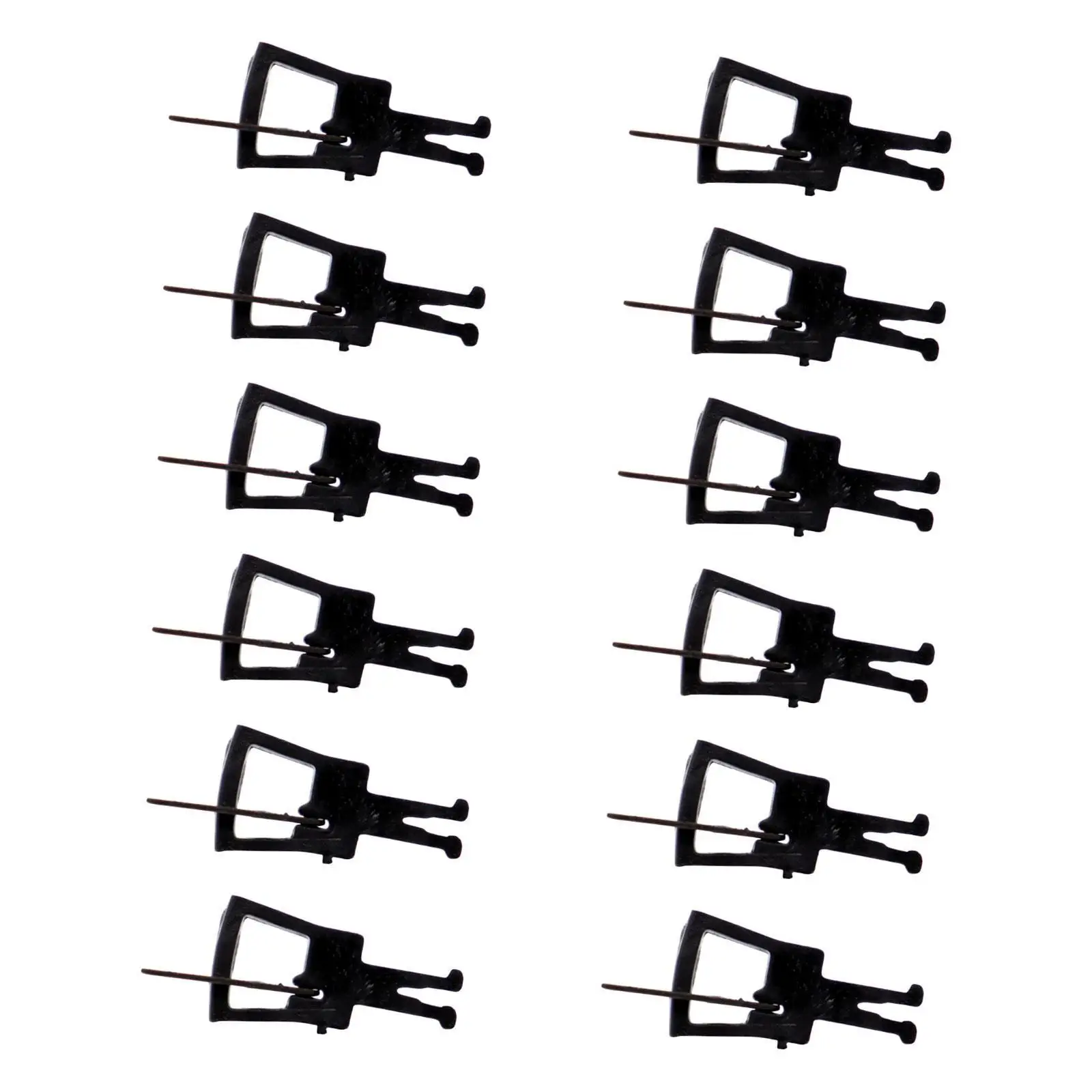 

12 шт. модельные поезда, крючки для муфты в масштабе HO, замена аксессуаров для поездов на 1:87