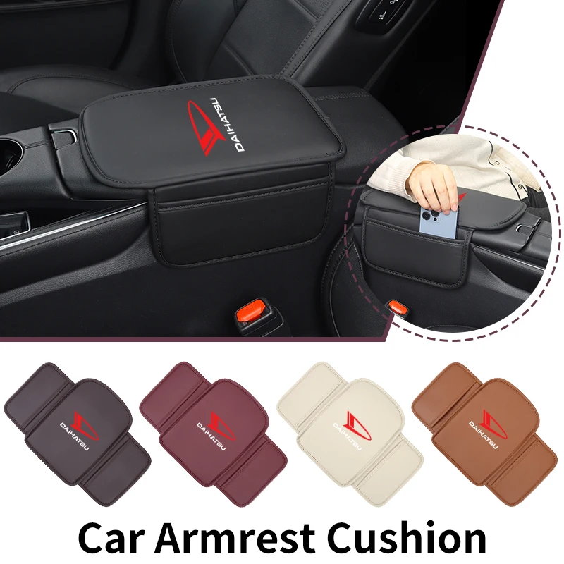 Car Armrest Box Pad Console Protector Armrest Storage Mat Accessories For Daihatsu Terios Sirion Mira Materia Rocky YRV Feroza C