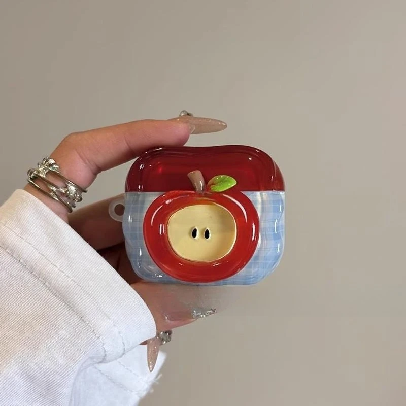 Ins wind crystal aplicable para airpodspro2 funda protectora nueva funda para auriculares AirPods 3 de cuarta generación