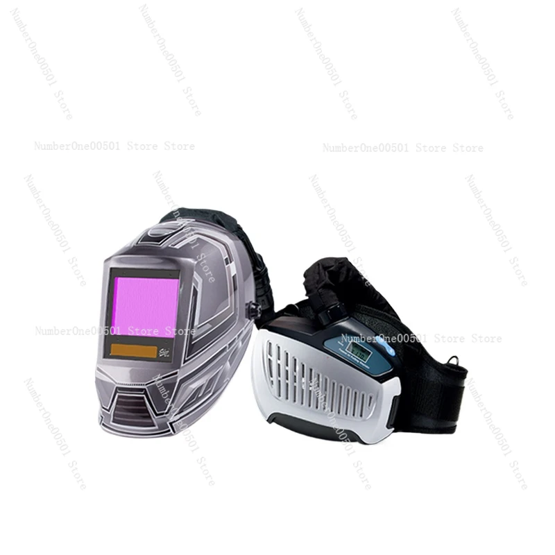 

P1004 Электрическая очистка воздуха PAPR Сапун с положительным давлением и автоматическим затемнением Сварочная маска