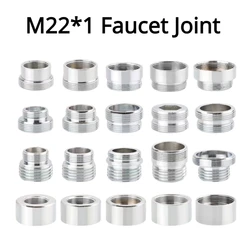 1pcs/Lot M22 to M20 M18 M28 Thread Stainless Steel Connector Faucet Joints Water Purifier Accessory Kitchen Water Tap Adapter