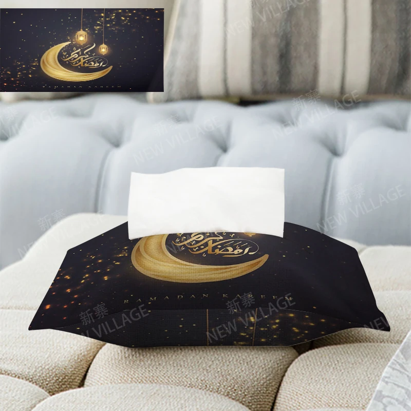 Home tissues box canvas Napkin bags castle Magic Moon Wet organizers for room tissue case car tissue bags cover dispenser