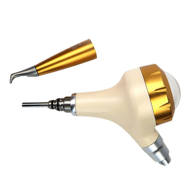 Dental Air Prophy Jet Teeth Polishing Handpiece, Air Flow Oral Hygiene Cleaner for Supragingival & Subgingival Stain Removal