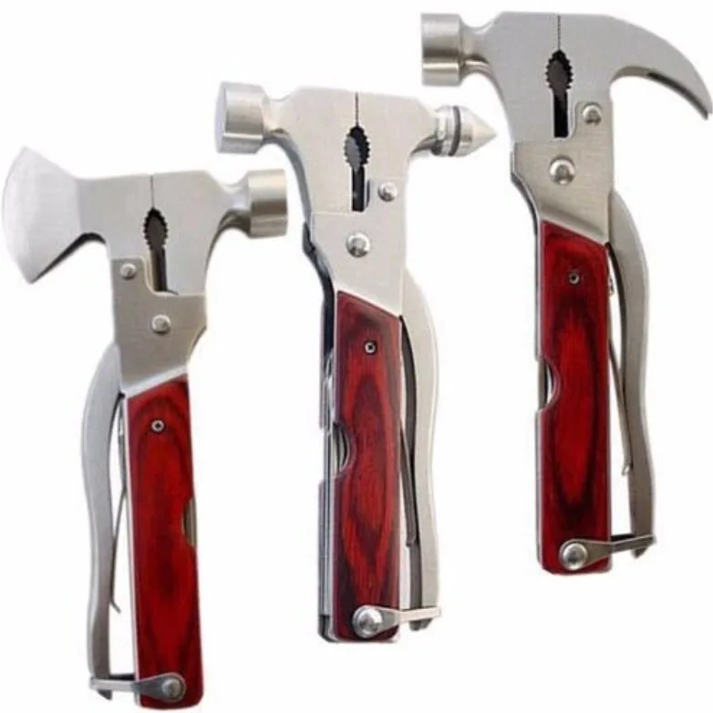 

Открытый портативный EDC многофункциональный комбинированный топор из нержавеющей стали для кемпинга, пешего туризма, аварийный инструмент для выживания