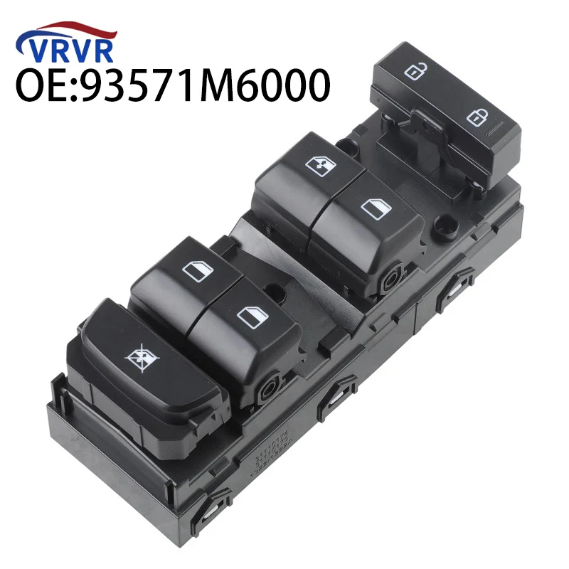 VRVR 93571M6000 93571-M6000 Car LHD Power Window Switch for Kia CERATO/FORTE/SHUMA 2019-2021