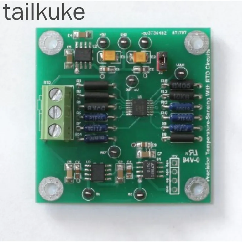 Thermal Resistance Pt100 Three-wire Rtd Module Circuit Board Ultra-high Precision and Resolution