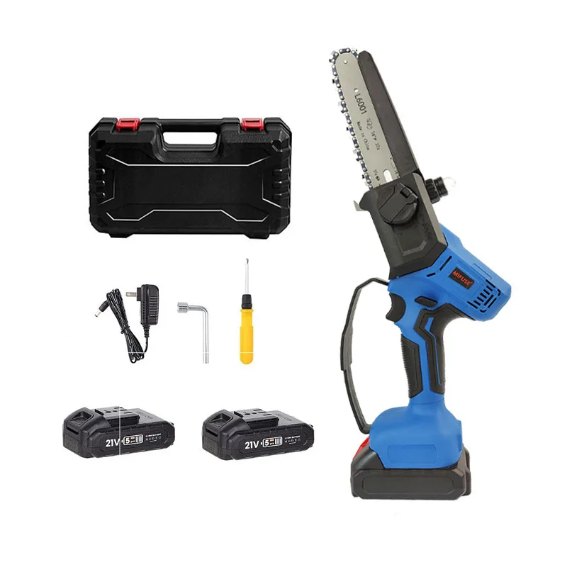 Newly Designed 6-inch  Portable Electric Chainsaw Wireless  Lithium Battery Chain Saw parkside chainsaw