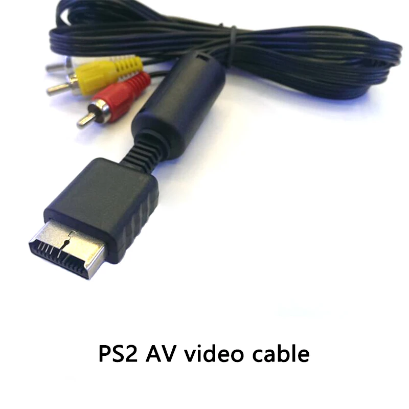 Audio Video AV Cable Game Composite 3 RCA Copper Wire PS2RGB PS2AV Multi For Sony Playstation1 2 3 PS1 PS2 PS3 Console ﻿