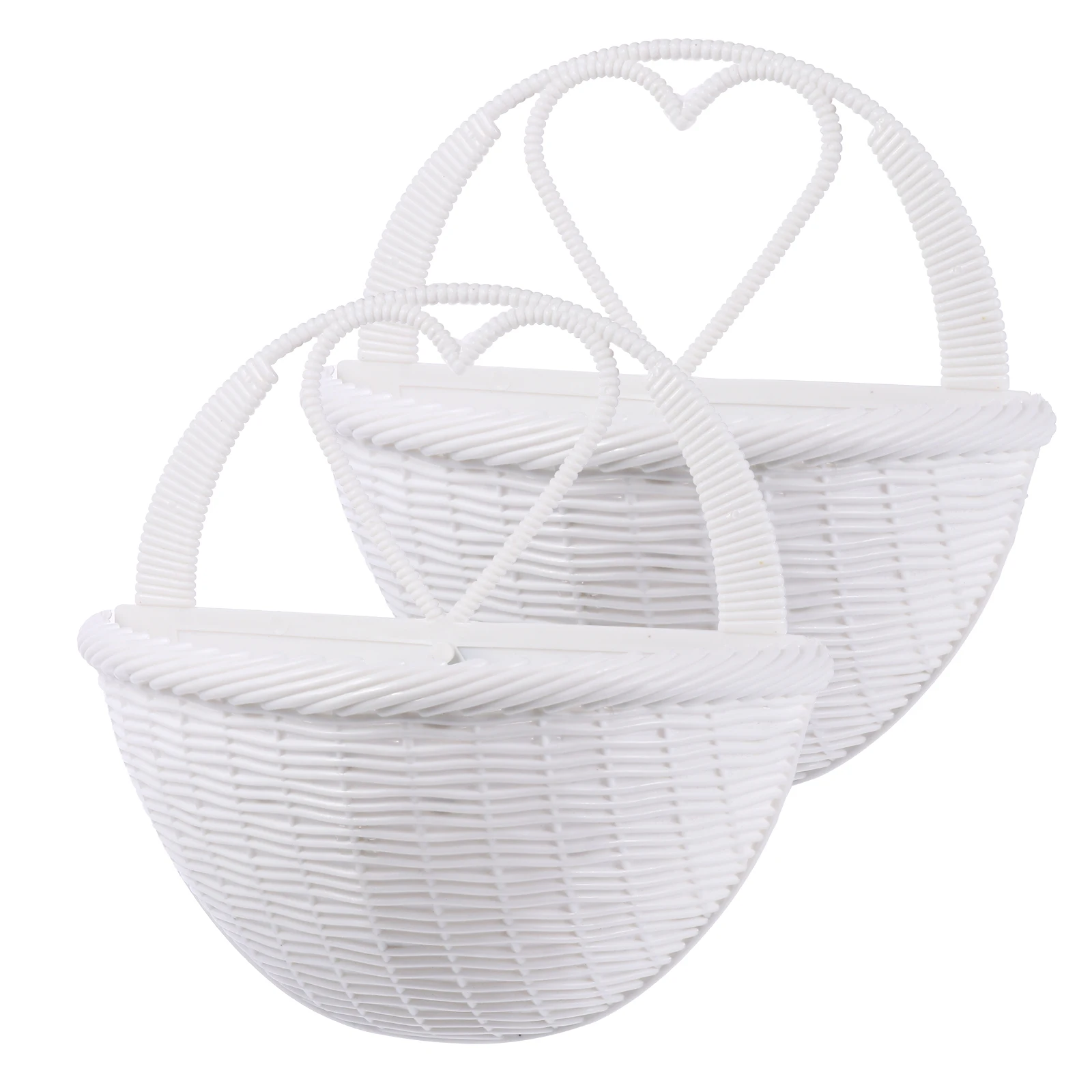 

Wall Hanging Flower Basket Baskets for Decor Indoor Pot with Flowers Decorations