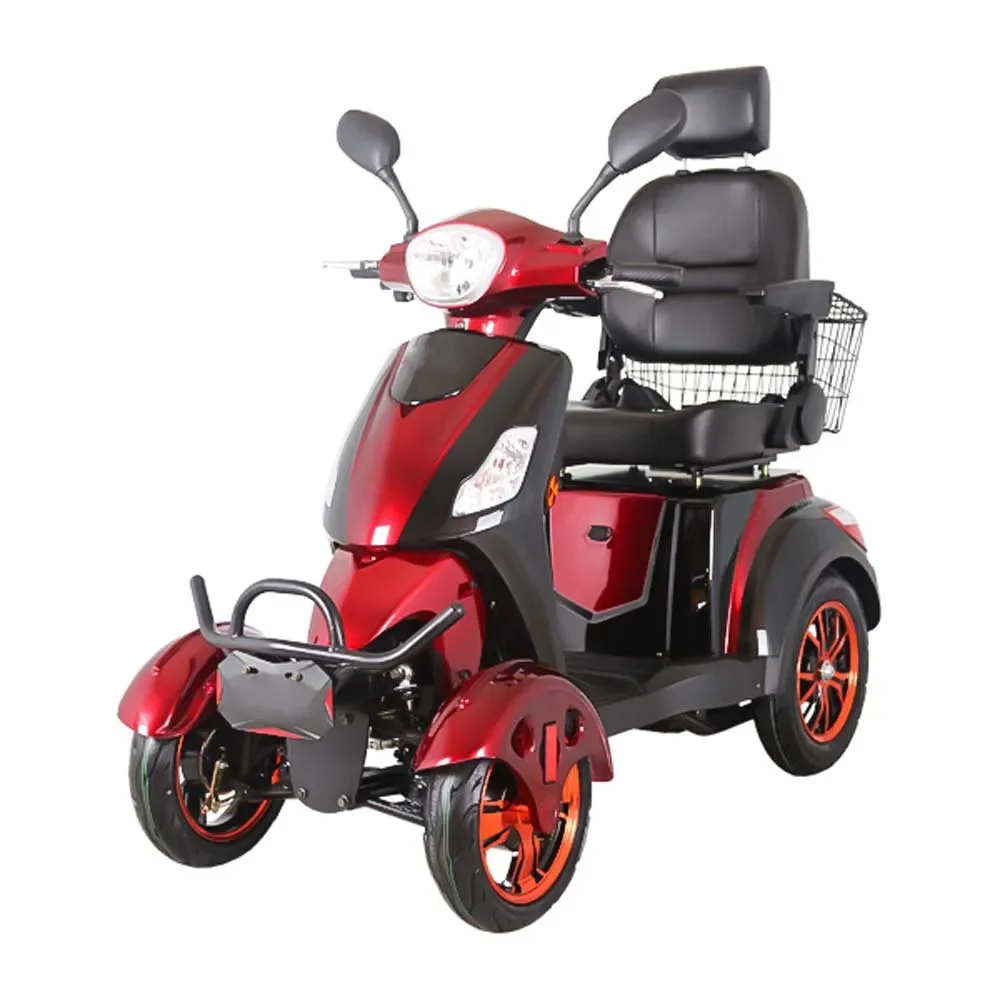 Four-wheeled electric vehicles, scooters for the elderly