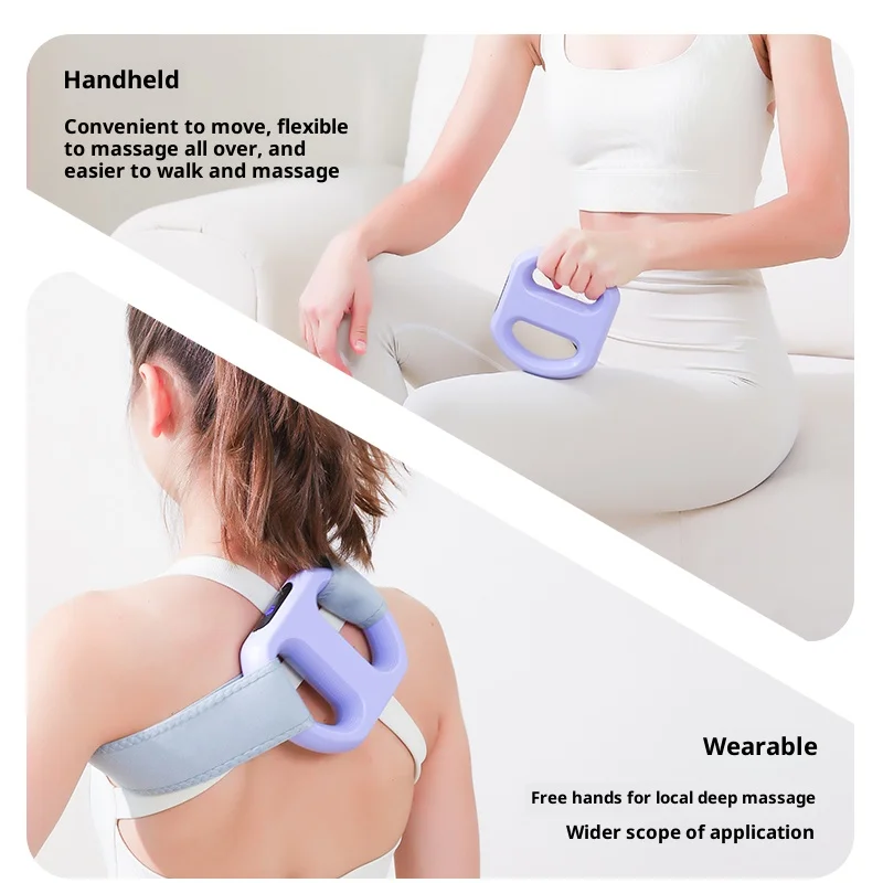 Belly Slimming Massager Full Body Slimming Deep Tissue Vibrating Massage Ring Electric Fascia Ring With Belt view 5
