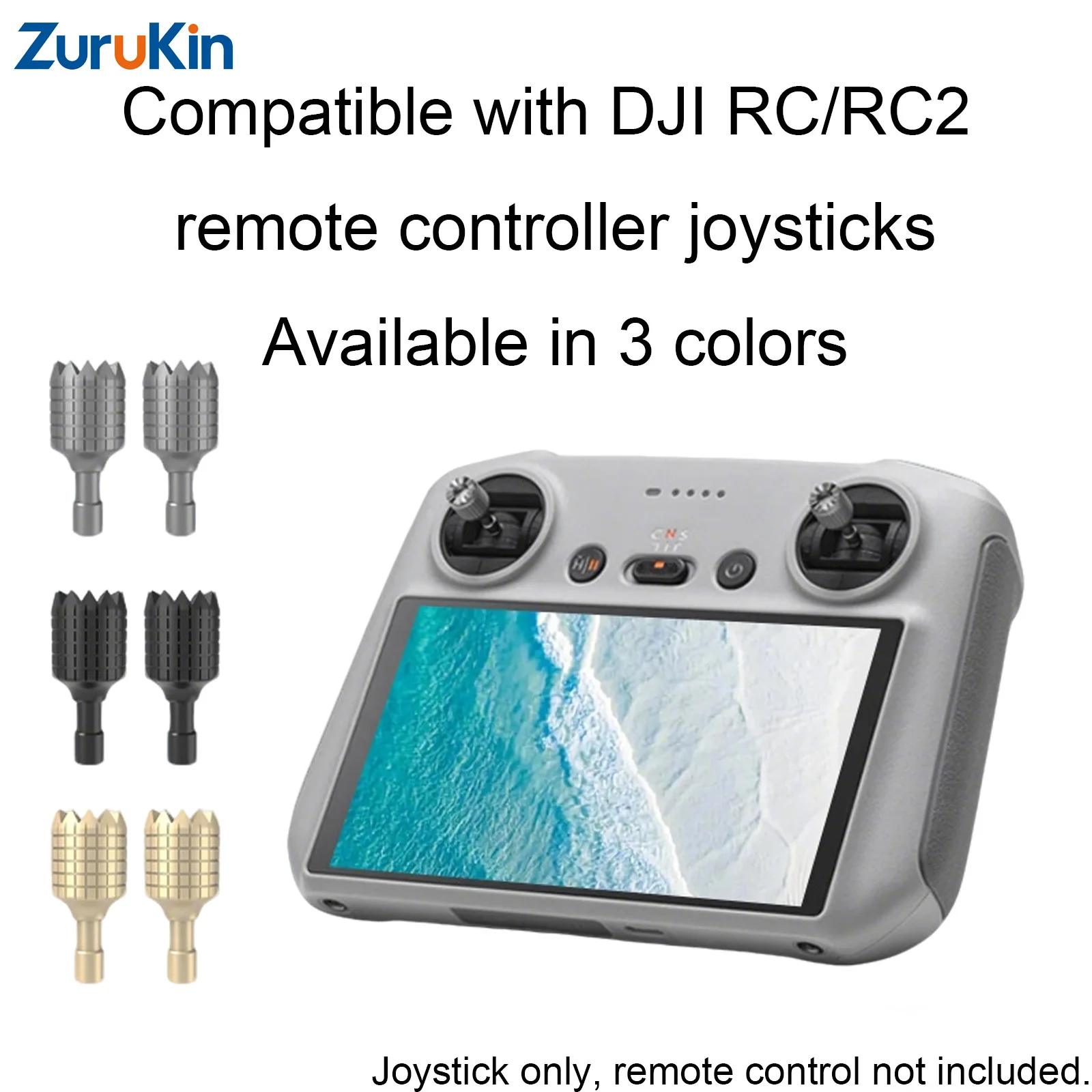 Control Sticks for DJI RC 2/RC/RC-N2/N1 Remote Controller Aluminum Alloy Joysticks Thumb Rocker Replacement Drone Accessories
