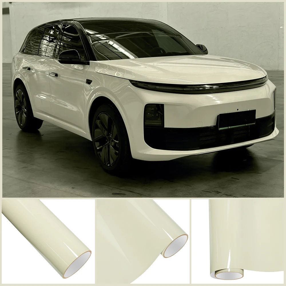 

Автомобильная переоборудованная клейкая пленка, глянцевая платиновая перец, белый ПЭТ-ролл, виниловая пленка, автодекор для обертывания, наклейка для автомобиля