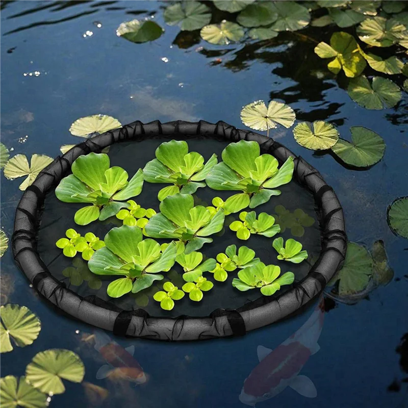 

Fresh 3X Floating Island Plant Protector Fish Barrier For Water Features Pond Garden