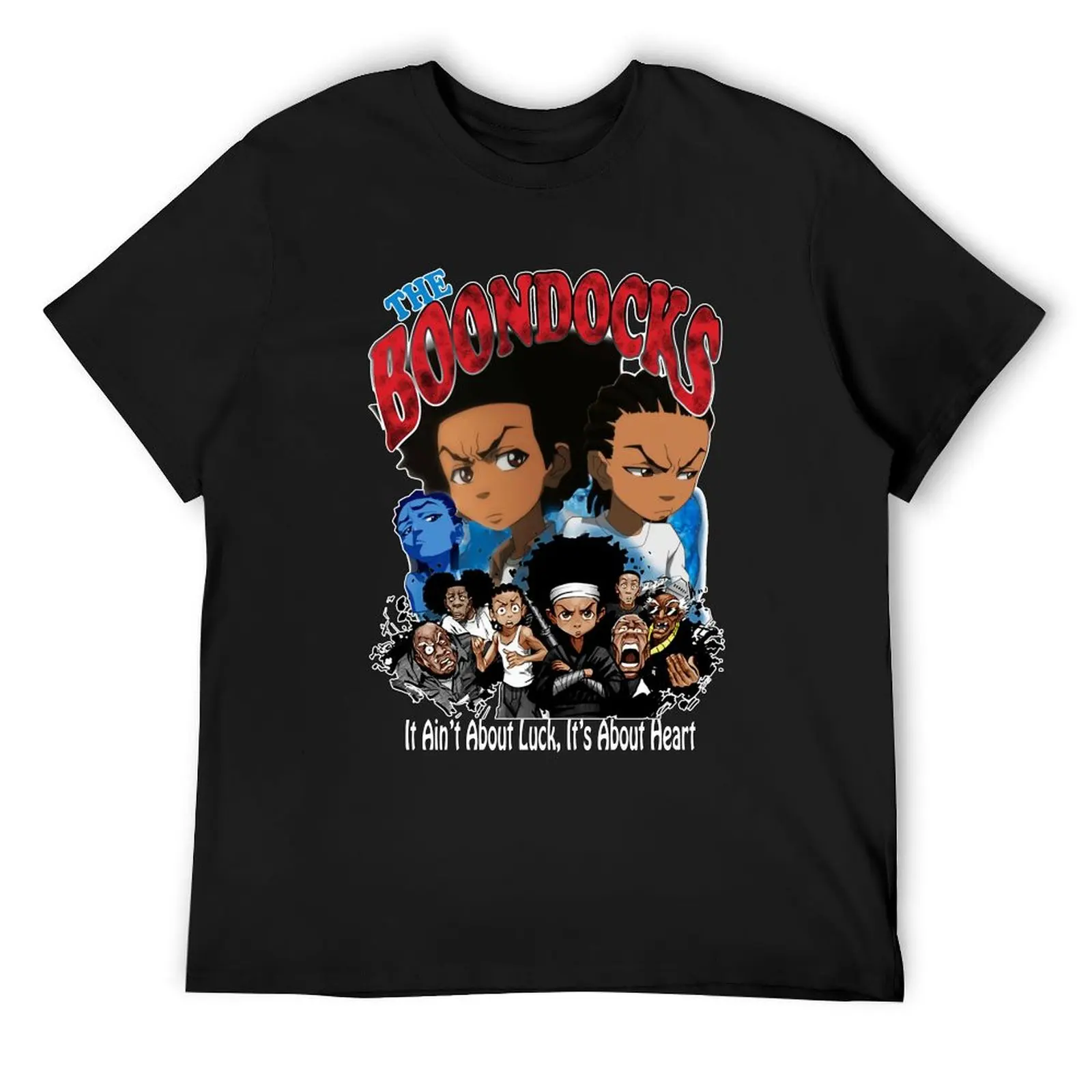 

The boondocks sitcom poster T-Shirt shirts graphic tee fashion shirts summer shirt funny t shirts men