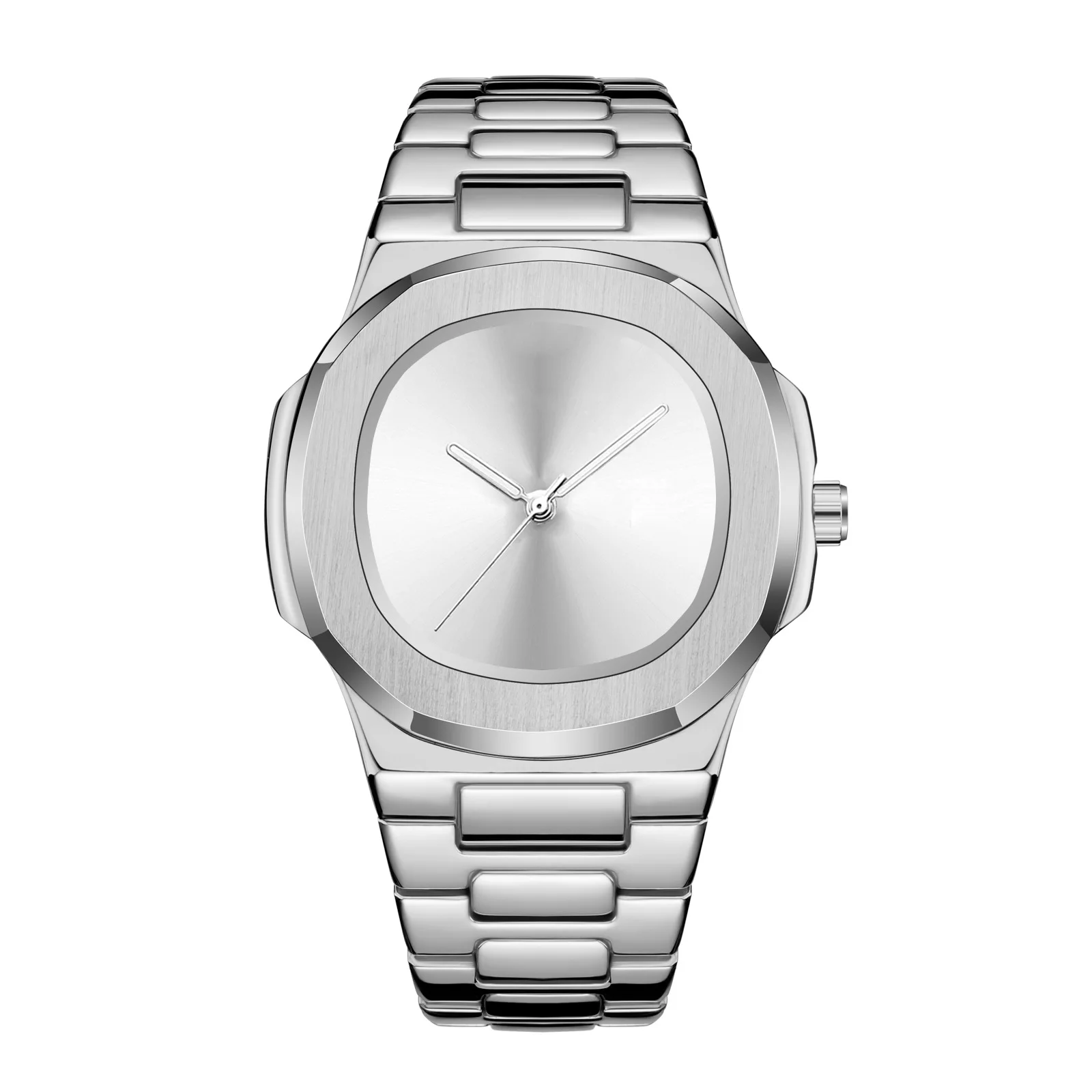 

Новинка 2025, классические роскошные мужские кварцевые часы, водонепроницаемые деловые часы, мужские квадратные кварцевые мужские часы из нержавеющей стали, Reloj Hombre