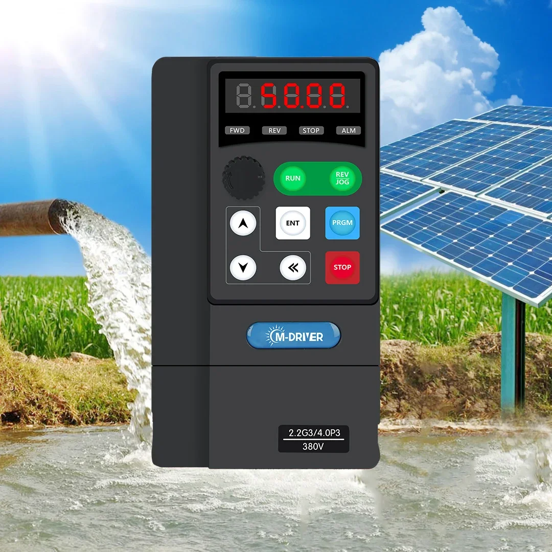 

220V 380V solar VFD 3hp 2.2kw solar pump inverter for Farm Irrigation System