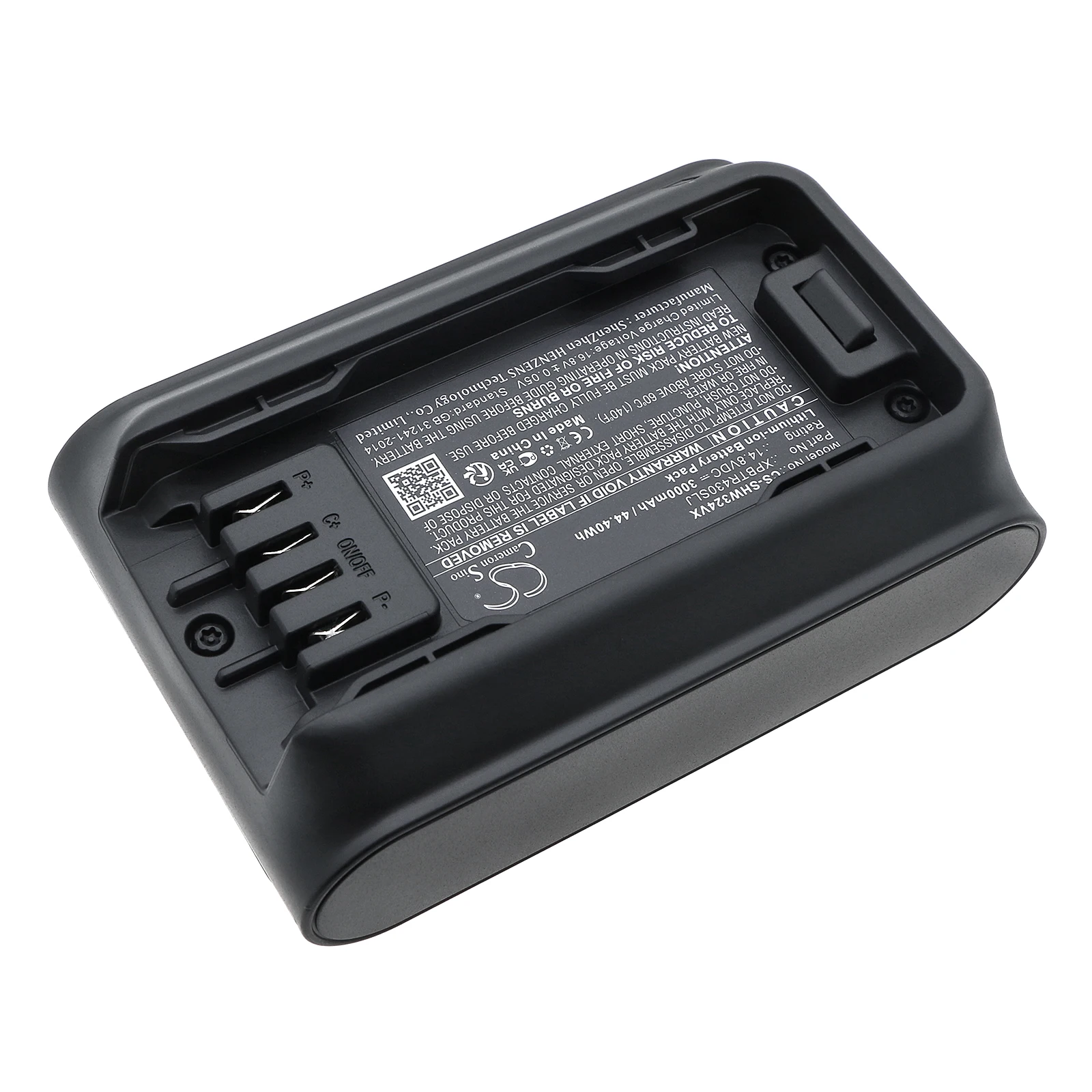 CS Replacement Battery For Shark CleanSense iQ+,IW3241JSL XPBTR430SLJ 3000mAh / 44.40Wh Vacuum