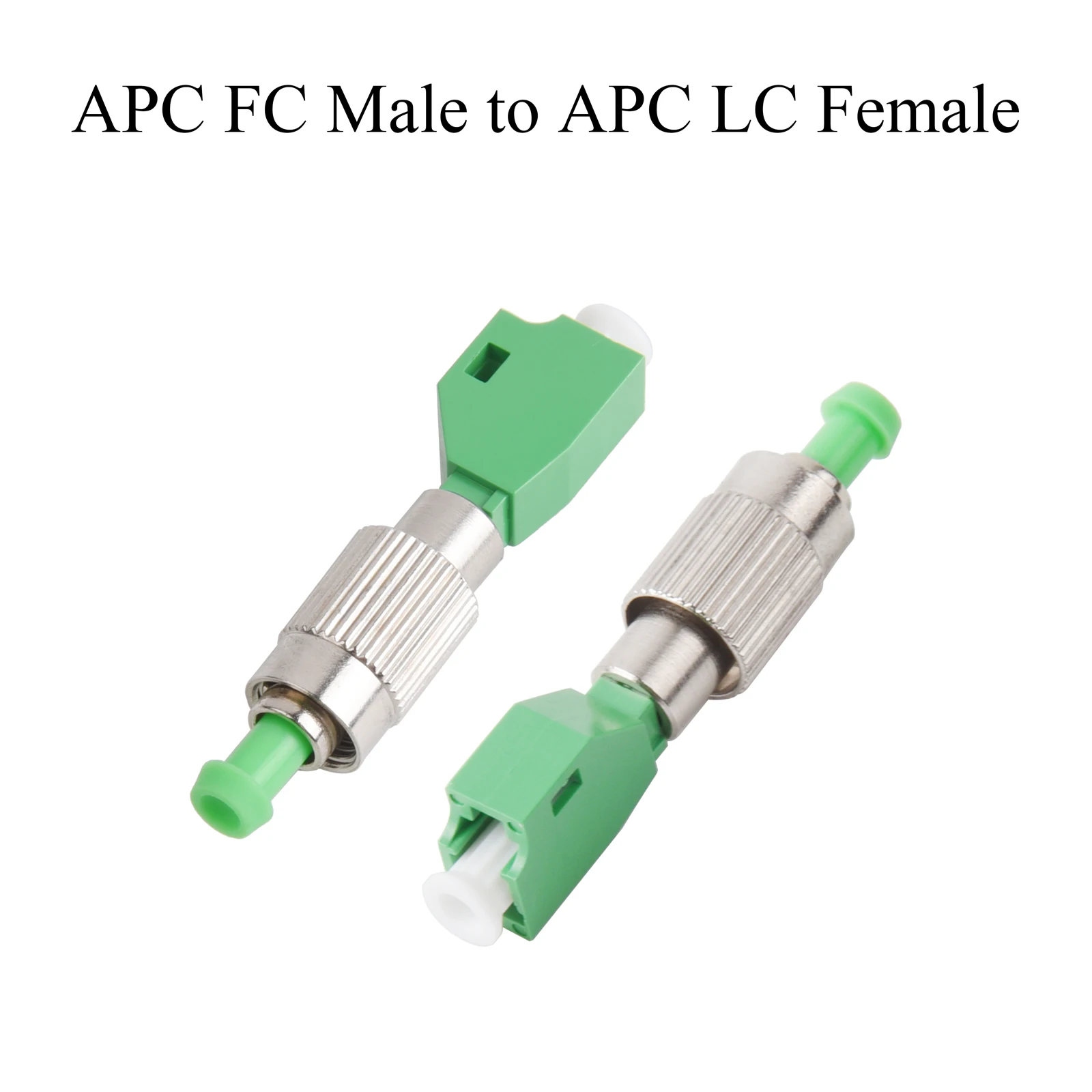 5Pcs Fiber Optic APC FC UPC ST/FC Male UPC SC/FC/LC Female to APC LC UPC LC/FC/ST Female Adapter Single-mode Converter Connector