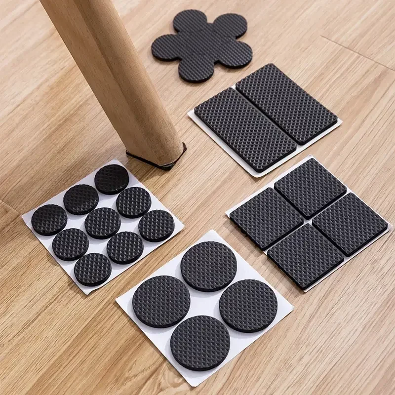 Self Adhesive Furniture Leg Feet Protector Pad Chair Leg Pad Anti-Skid Scratch DIY Resistant Furniture Feet Floor Protector Pads