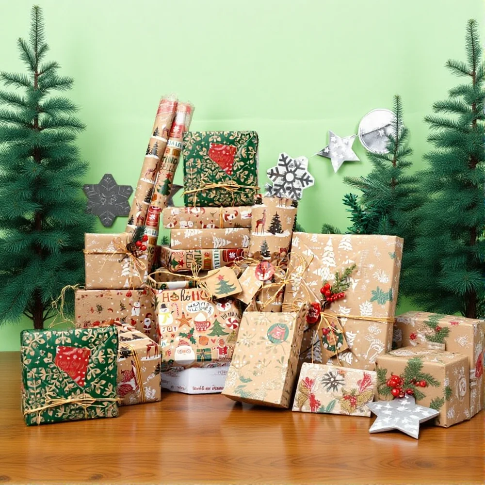 Xmas Gift Paper Rec… - image