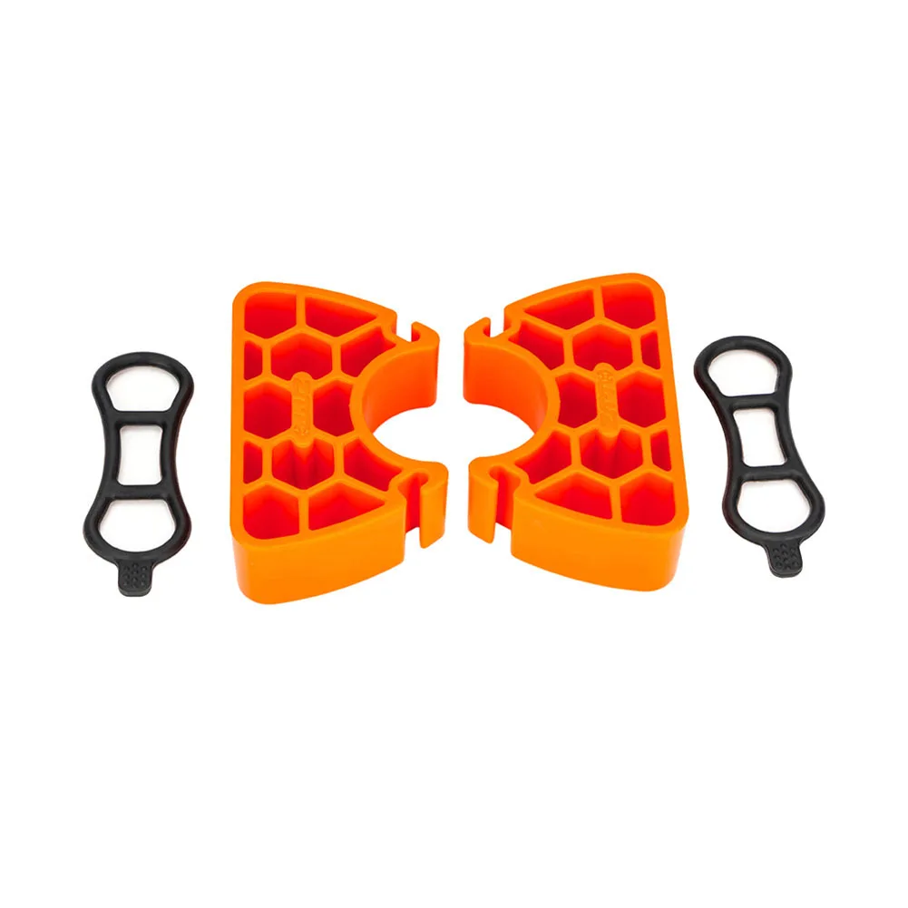 1-3 set Stabilizzatore clip-on per supporto manubrio bici per parcheggio invertito Stabile MTB eBIKE Strumento di riparazione manutenzione per manopole 30 ~ 34mm