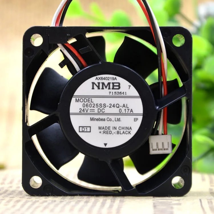 

06025SS-24Q-AL 24V 0.17A 6025 6CM 3WIRES ALARM COOLING FAN