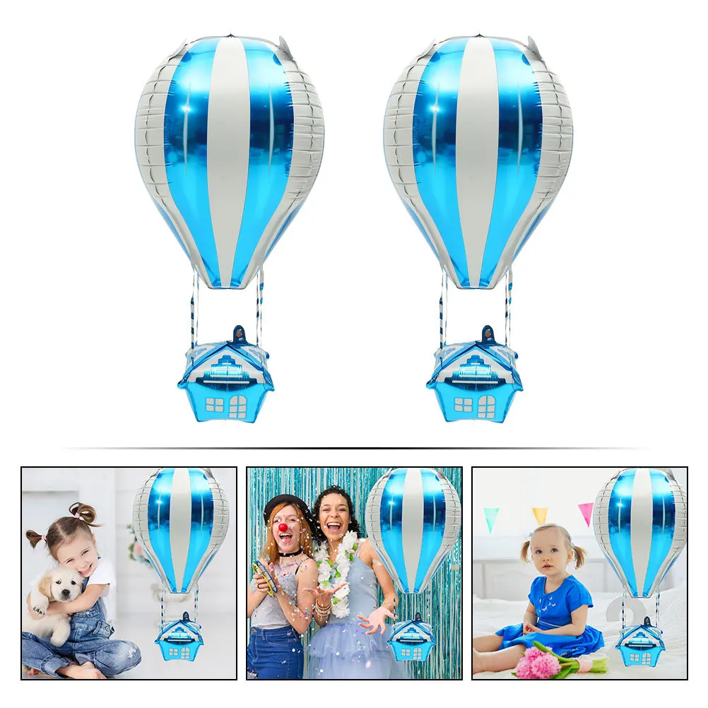 

20pcs Hot Air Balloon Decorations Aluminum Foil Balloons For Birthday Wedding Baby Shower Party Supplies Celebration Decoration