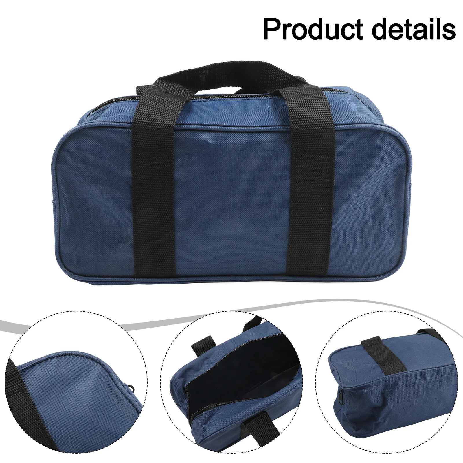 

Carpenter Tool Bag Electrician Bag Home Repair Zipper Tool Pouch Compact And Lightweight Design For Garage Use
