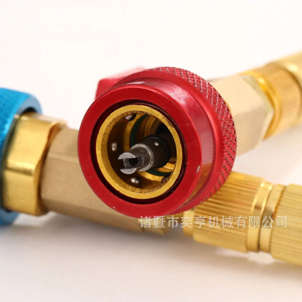 Auto AC Valve Core Removal Tool R134a Air Conditioner Repair Kit High Low Pressure Service Port Valve Replacement Device