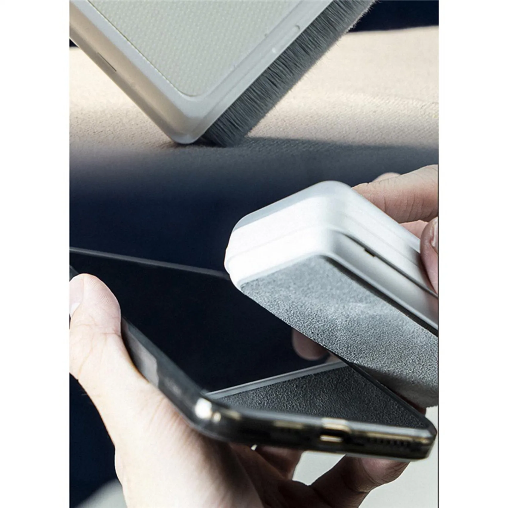 6 in 1 Cleaner Kit Computer Earphone Cleaner Brush Keyboard Cleaning Tool Screen Wipe Cloth for Headphone Phone Laptop