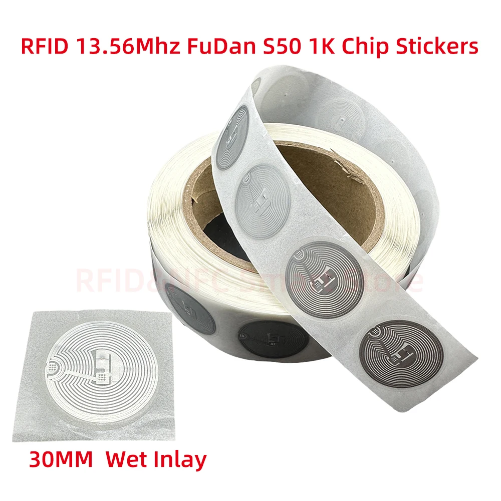 Imagem -03 - Etiqueta Inteligente para Android Nfc Phone Etiqueta Embutida Molhada Etiquetas Nfc 14443a mi F08 Clássico 1k Ev1 S50 F08 1024 Bytes 10 Pcs