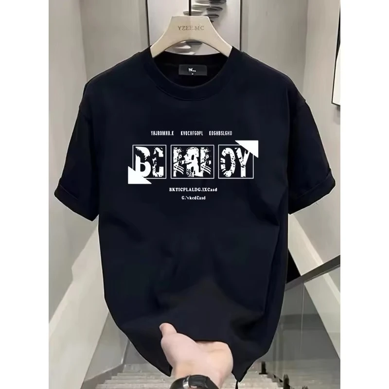 100% Cotton T-shirt Breathable Daily Sports Unisex Short Sleeve Tee UPS/FEDEX Air, 3-5Day Delivery