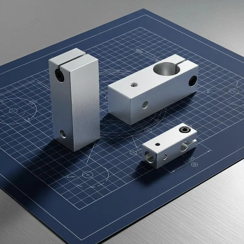 T Type Fixed Column Optical Axis Cross Block High Accuracy Shaft Connector for CNC Engraving Machine Replacement Parts