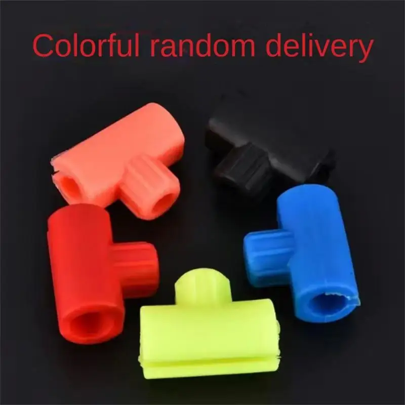 2PCS Simple Fishing Tackle Silicone Connector Craftsmanship Select Materials Durable And Durable